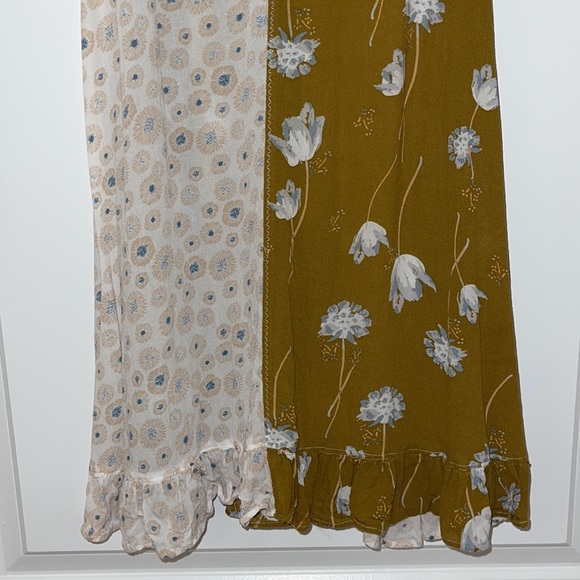 Women’s Free People Floral Multicolor Flowy Tunic Top XS - Picture 6 of 9